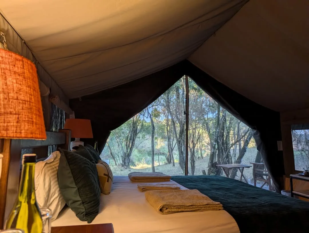 Luxury tented camp in Kenya